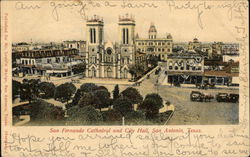 San Fernando Cathedral and City Hall Postcard