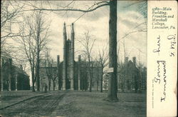 Franklin and Marshall College - Main Building Lancaster, PA Postcard Postcard Postcard