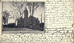 Mt. Holyoke College - Mary Lyon Hall Postcard