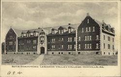 Boys' Dormitory, Lebanon Valley College Annville, PA Postcard Postcard Postcard