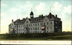 U. S. War College Postcard