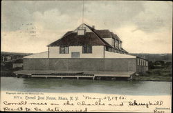 Cornell Boat House Ithaca, NY Postcard Postcard Postcard