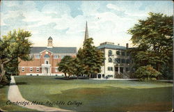 Radcliffe College and Grounds Postcard