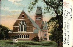 Memorial Hall, Harvard College Postcard