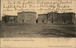 Dormitories at Lafayette College Easton, PA Postcard Postcard Postcard