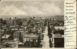 Monument Street, John Hopkins University Baltimore, MD Postcard Postcard Postcard