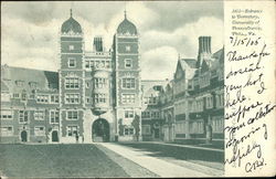 University of Pennsylvania - Entrance to Dormitory Philadelphia, PA Postcard Postcard Postcard