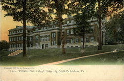 Williams Hall at Lehigh University Postcard