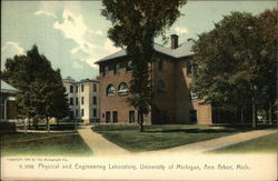 Physical and Engineering Laboratory at University of Michigan Postcard