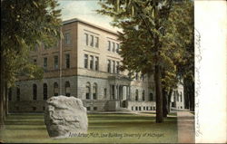 Law Building, University of Michigan Postcard