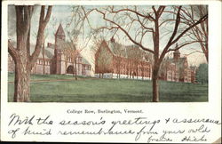 College Row Postcard