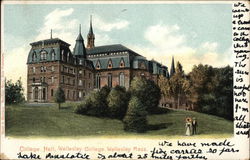 College Hall, Wellesly College Postcard