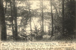 Retreat on the Lake, Wellesley College Postcard