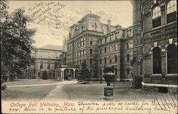 College Hall Postcard