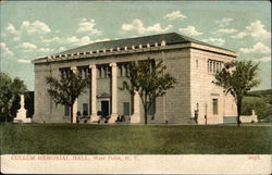 Cullum Memorial Hall Postcard