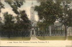 Nassau Hall at Princeton University Postcard