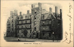 Edwards Hall Princeton, NJ Postcard Postcard Postcard