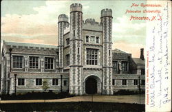 New Gymnasium at Princeton University New Jersey Postcard Postcard Postcard