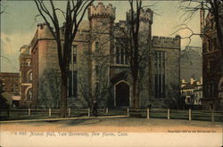 Alumni Hall, Yale University Postcard