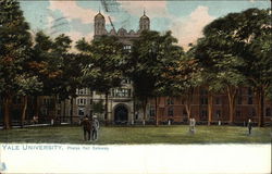 Yale University - Phelps Hall Gateway Postcard