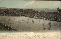 Football Game and Stadium New Haven, CT Postcard Postcard Postcard