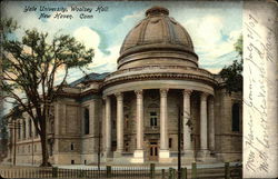 Yale University, Woolsey Hall Postcard