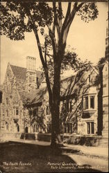 The South Facade - Memorial Quadrangle at Yale University New Haven, CT Postcard Postcard Postcard