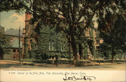 School of the Fine Arts, Yale University Postcard