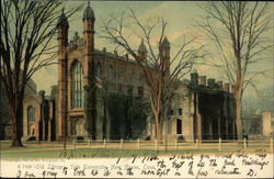 Old Library, Yale University Postcard