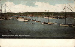 Harvard-Yale Boat Race Postcard