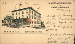 R.R.Y.M.C.A. Bellefontaine, OH Postcard Postcard Postcard