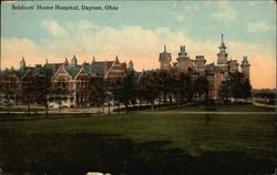 Soldier's Home Hospital Postcard