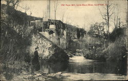 Old Paper Mill on the Little Minnie River Clifton, OH Postcard Postcard Postcard