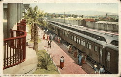 The Santa Fe Limited Postcard