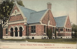 Norman Williams Public Library Postcard