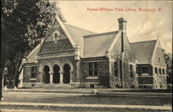 Norman-Williams Public Library Woodstock, VT Postcard Postcard Postcard