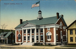 Memorial Building Stowe, VT Postcard Postcard Postcard