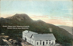 Summit House, Mount Mansfield Stowe, VT Postcard Postcard Postcard