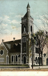 Congregational Church St. Johnsbury, VT Postcard Postcard Postcard