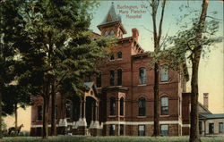 Mary Fletcher Hospital Burlington, VT Postcard Postcard Postcard