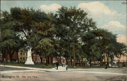 City Hall Park Postcard