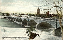 Fennimore Bridge, Sandy Hill Postcard