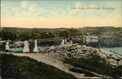 Lake Roper, Blue Ridge Mountains Postcard