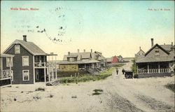 Wells Beach, Maine Postcard Postcard Postcard