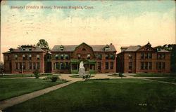 Hospital (Fitch's Home) Postcard