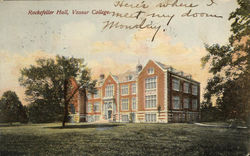 Vassar College - Rockefeller Hall Poughkeepsie, NY Postcard Postcard Postcard