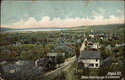 Ithaca from Cayuga St. Extension New York Postcard Postcard Postcard