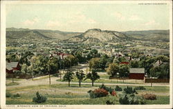 Bird's Eye View of Trinidad, Colo. Colorado Postcard Postcard Postcard