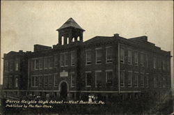 Ferris Heights High School Postcard