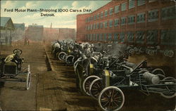 Ford Motor Plant Detroit, MI Postcard Postcard Postcard